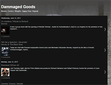 Tablet Screenshot of dammagedgoods.com